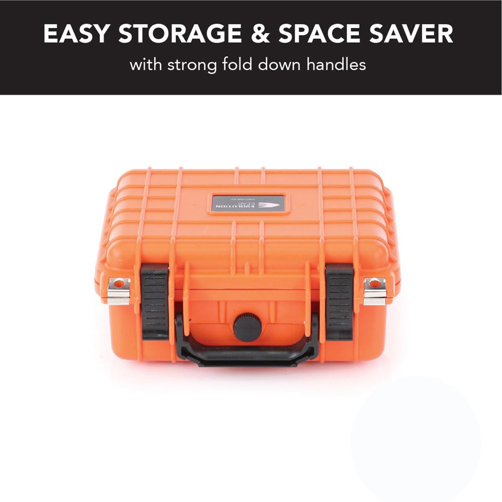 Evolution Gear Hd Series Utility Camera & Drone Hard Case - Hi Vis Orange #3520_Hvo