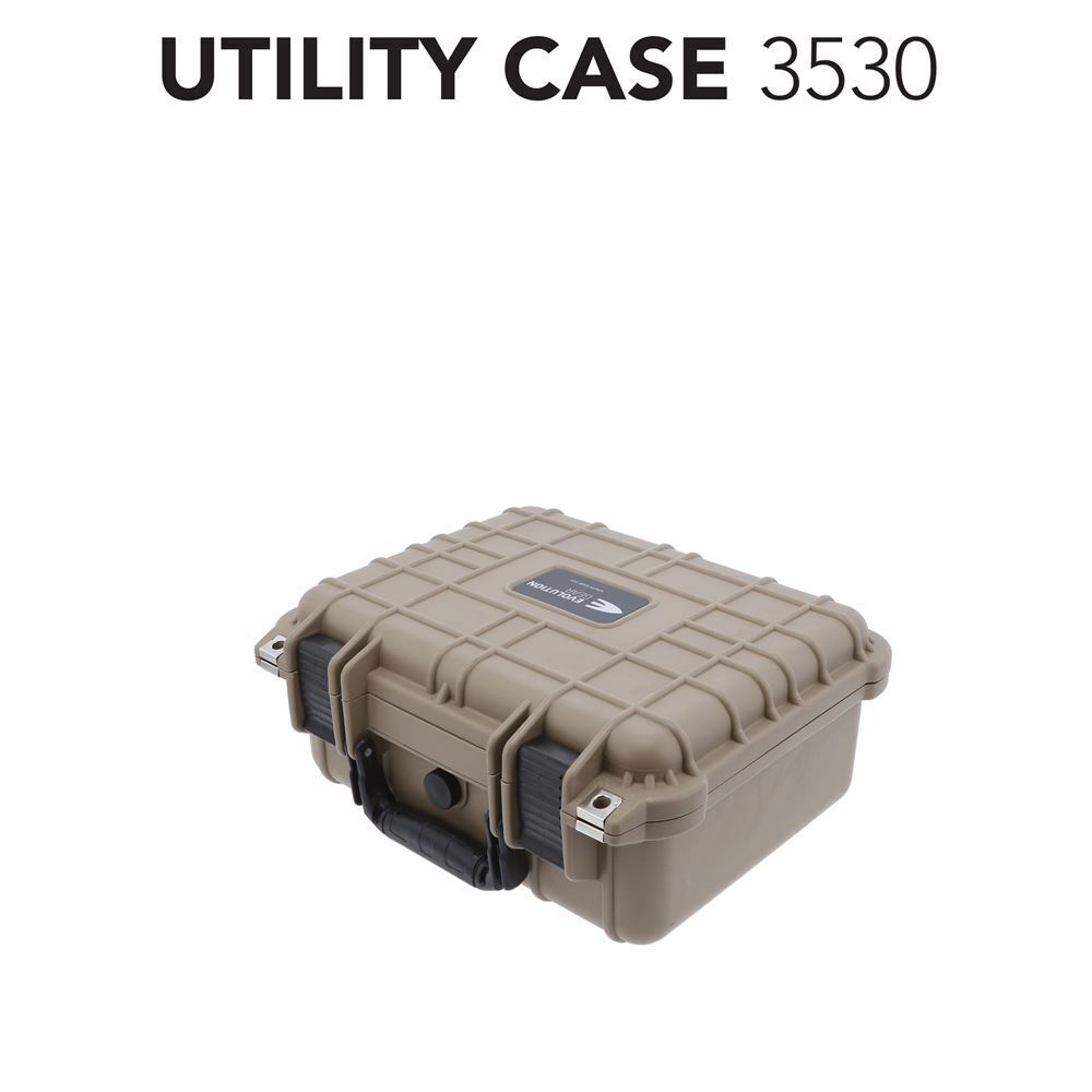 Evolution Gear Hd Series Utility Camera & Drone Hard Case - Desert Tan #3530_Dt