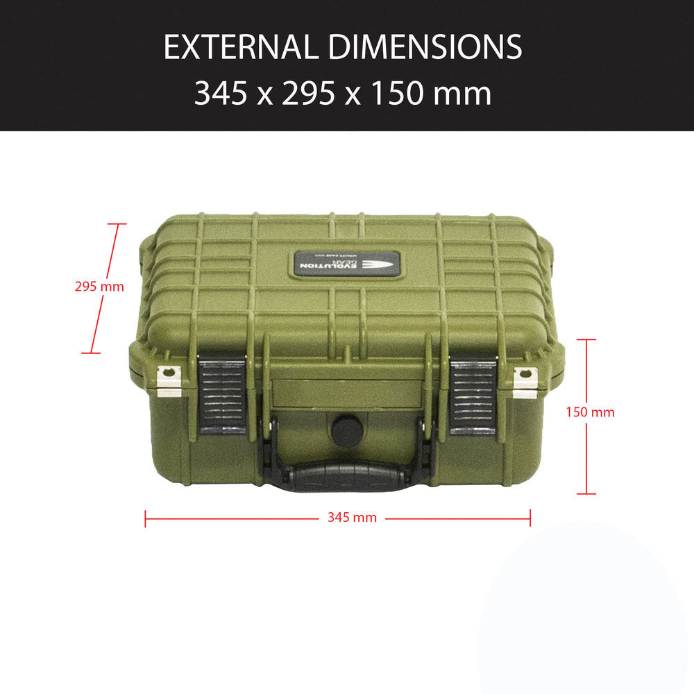 Evolution Gear Hd Series Utility Camera & Drone Hard Case - Od Green #3530_Od