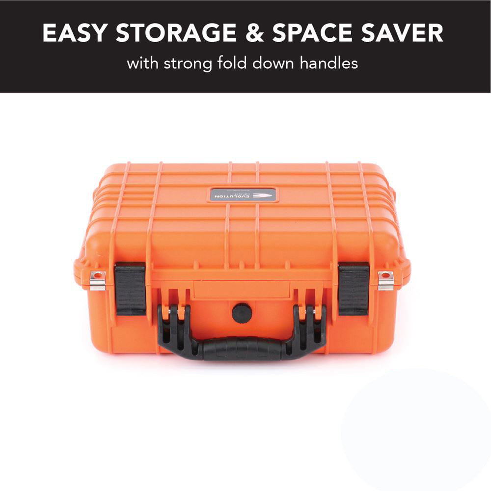 Evolution Gear Hd Series Utility Camera & Drone Hard Case - Hi Vis Orange #3540_Hvo