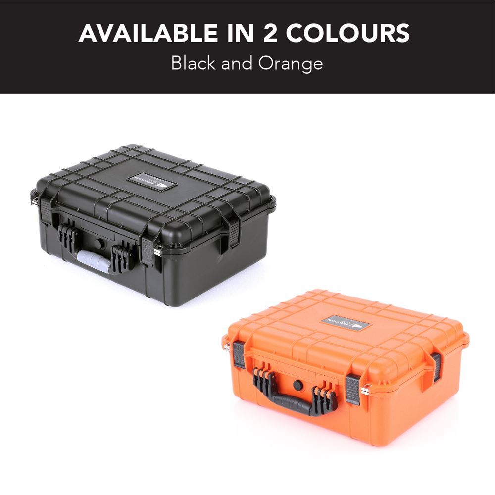 Evolution Gear Hd Series Utility Hard Case For Cameras & Drones - Hi Vis Orange #3560_Hvo