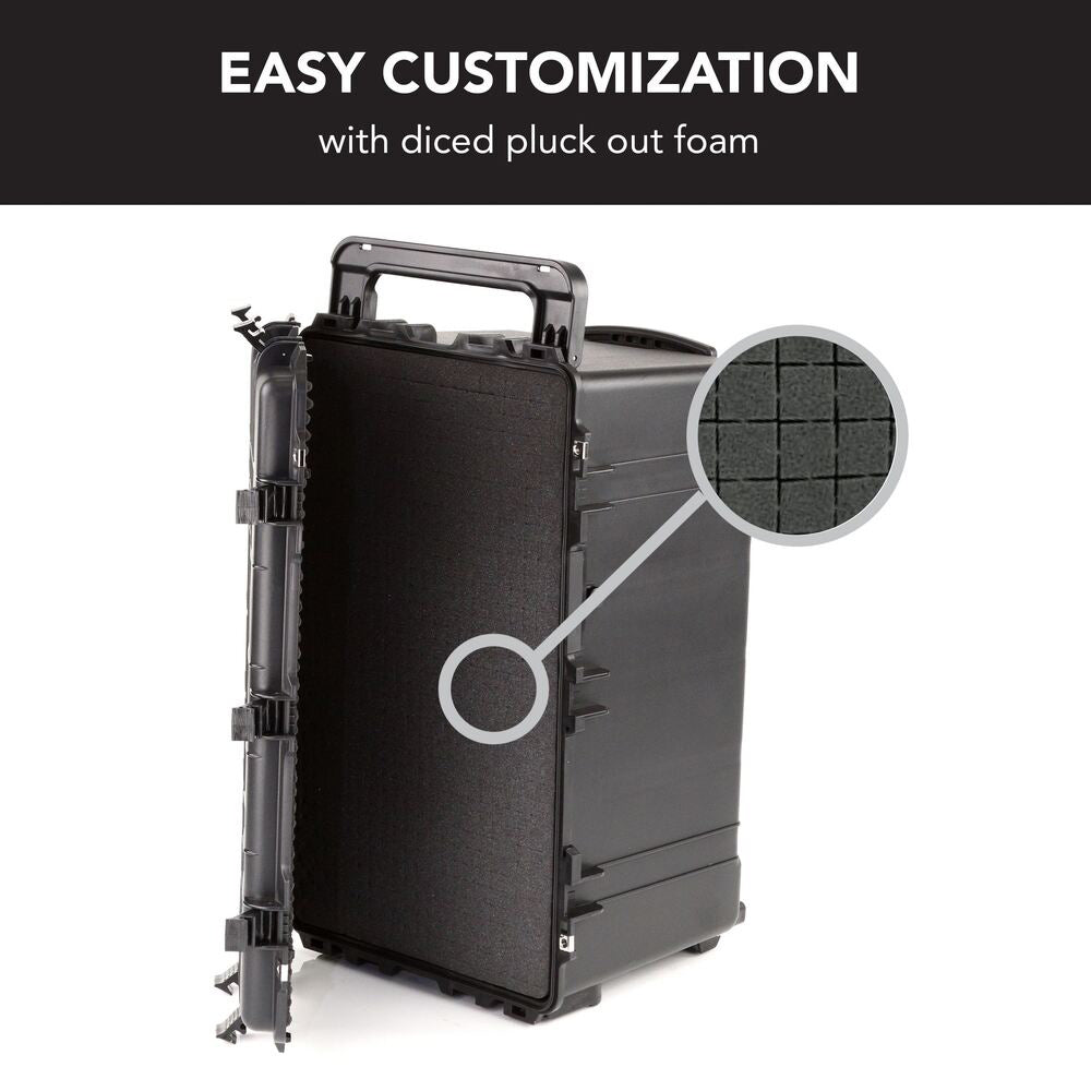 Evolution Gear Hd Series Trolley Hard Case - Black #5545_B