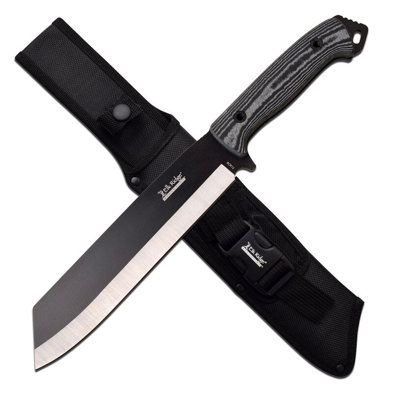 Elk Ridge 14.75 Inch Camping Outdoor Machete - 8cr14 Blade #Ere-mht001m-bk