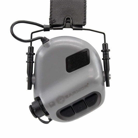 Earmor Electronic Shooting Earmuff Hearing Protector #m31 [Cadet Grey]