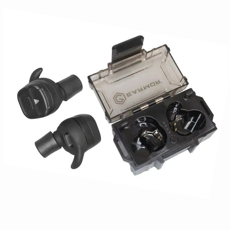 Earmor Bluetooth Earplugs Hearing Protection Ipsc Shooting Ear Plugs - Sound Pickup Noise Reduction #M20t-bk