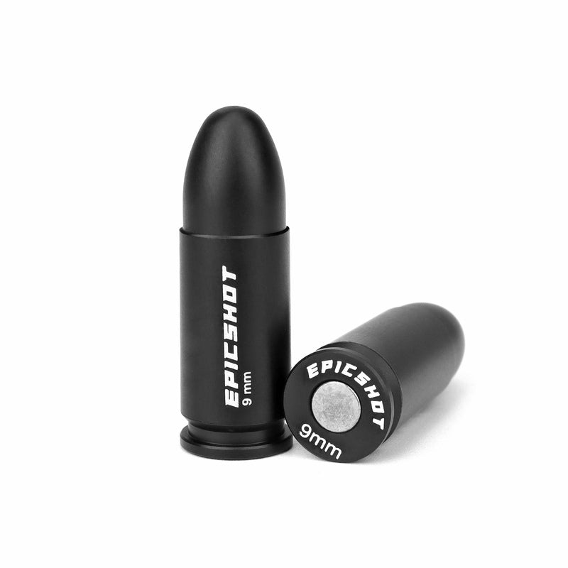 Epicshot Premium Metal Snap Caps - 9mm 6pk Black #Es119103