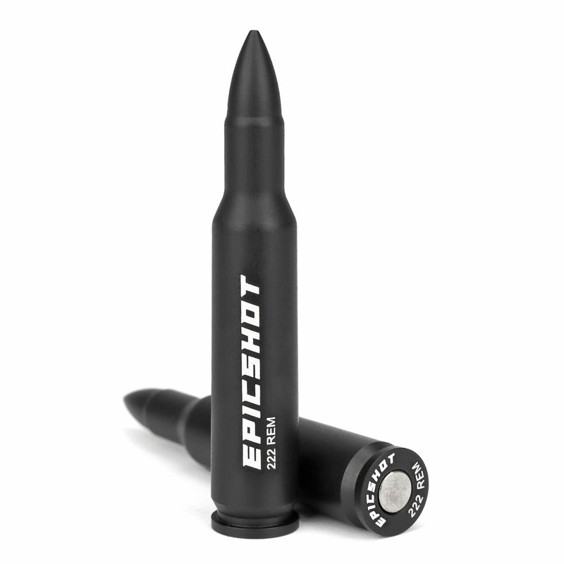 Epicshot Premium Metal Snap Caps - 222 Rem 4pk Black #Es119104