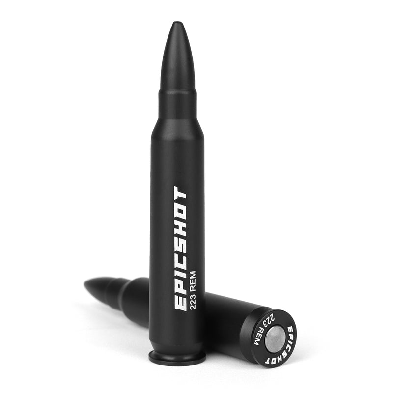 Epicshot Premium Metal Snap Caps - 223 Rem 6pk Black #Es119105