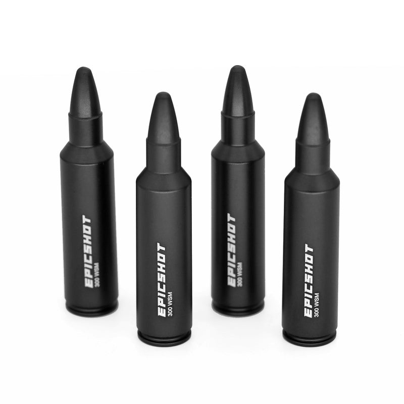 Epicshot Premium Metal Snap Caps - 300 Wsm 4pk Black #Es119113