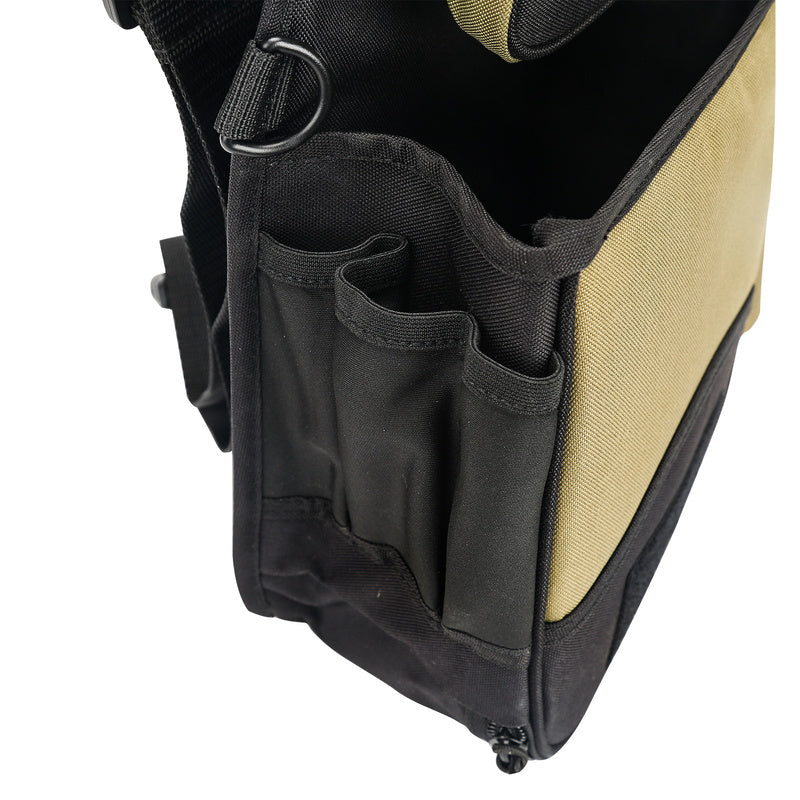 Epicshot Shotgun Shell Cartridge Double Waist Pouch Bag - Brown & Black #Es119815