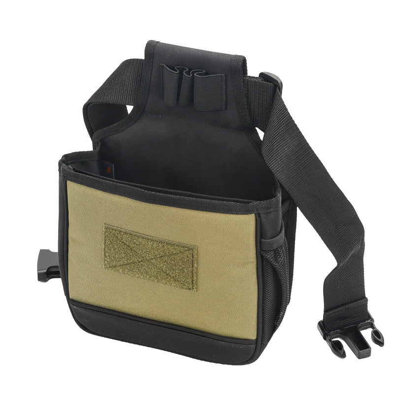 Epicshot Double Layer Shotgun Shell Cartridge Pouch Waist Bag - Brown & Black #Es119816