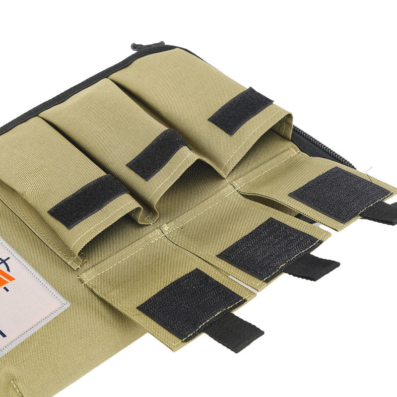 Epicshot 14 Inch Canvas Pistol Bag W 3 Pouches - With Epicshot Velcro Badge #Es120053