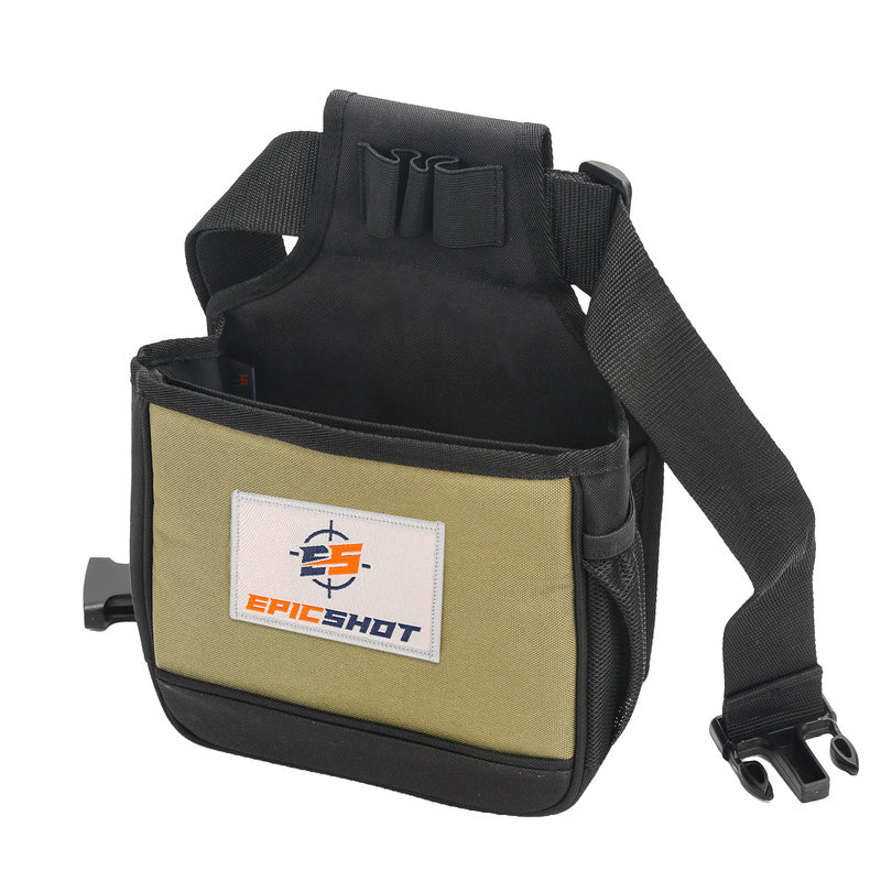 Epicshot Double Layer Shotgun Shell Cartridge Pouch Waist Bag - With Epicshot Velcro Badge #Es120064