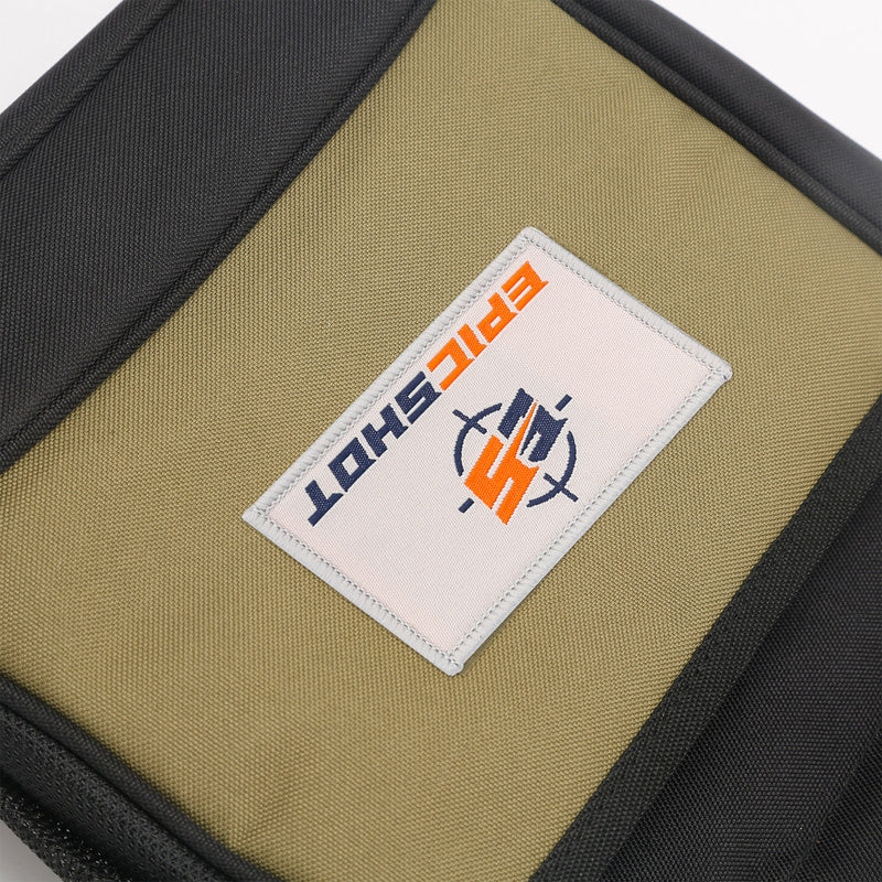 Epicshot Double Layer Shotgun Shell Cartridge Pouch Waist Bag - With Epicshot Velcro Badge #Es120064