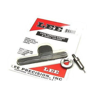 Lee Precision Lee Precision Case Length Gauge & Shell Holder For .222Rem # 90113 Chocolate