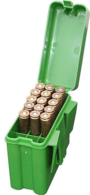 Mtm Case-Gard Mtm Case-Gard 20 Round Belt Pocket Ammo Box Rl2010 Dark Sea Green
