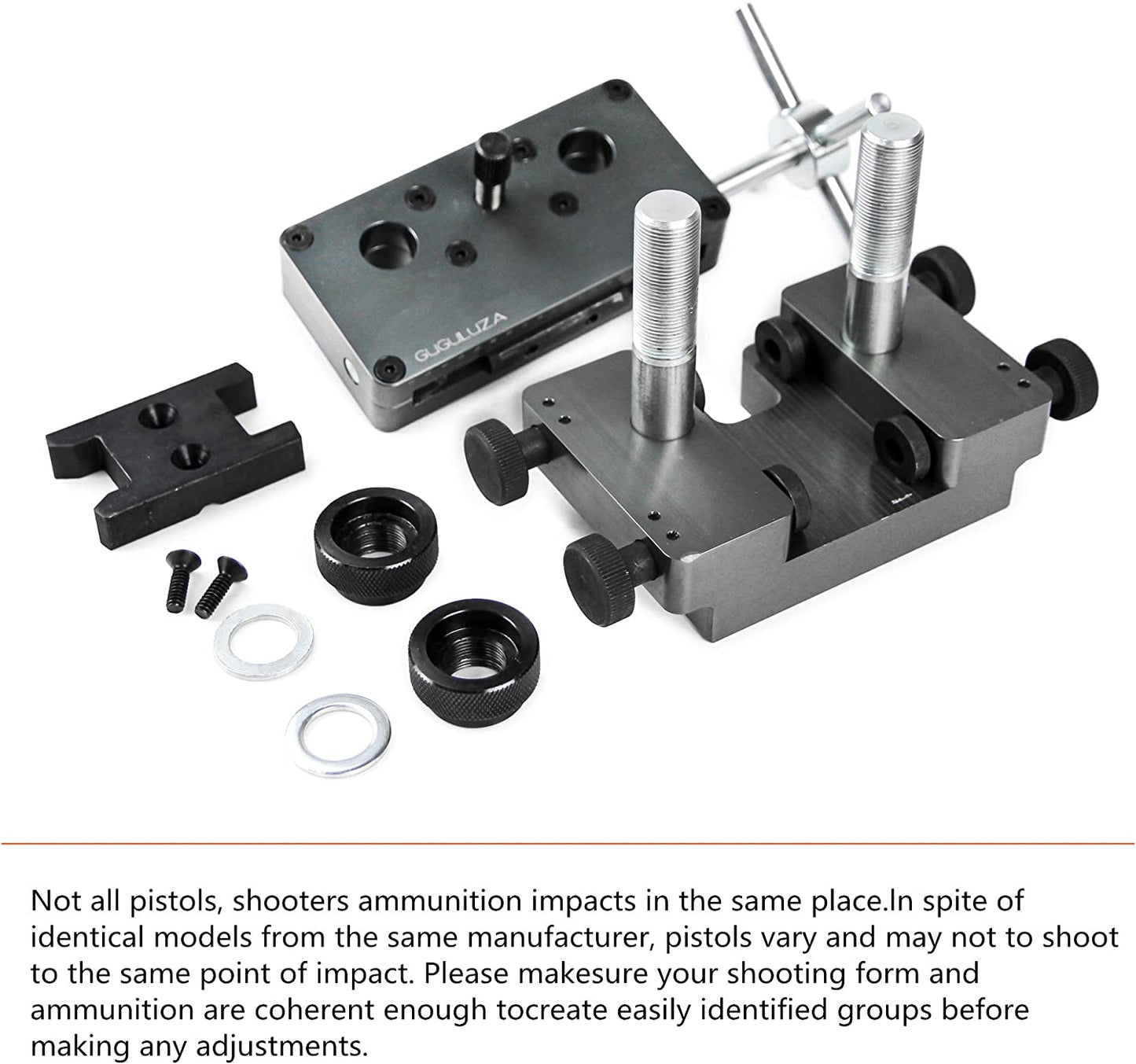 Xhunter Guguluza Handgun Sight Pusher Gunsmithing Tool - Heavy Duty Construction Reversible Assembly #11015 Dim Gray