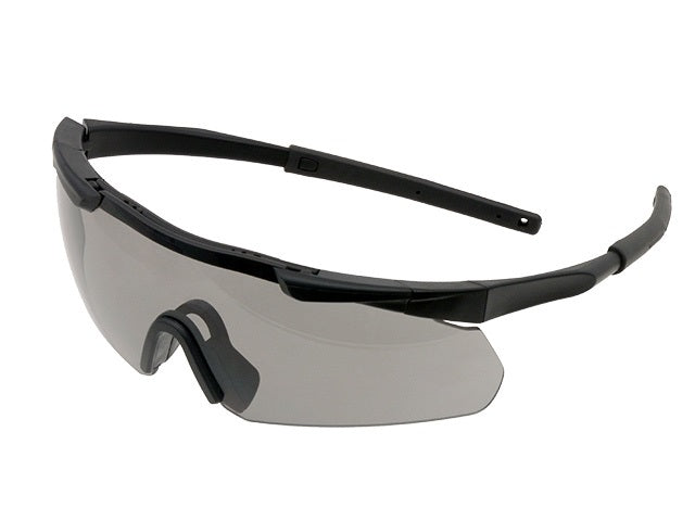Earmor Earmor 400 Uv Protection Impact Resistant Blade Style Shooting Glasses #s01 Smoke Grey Dark Gray