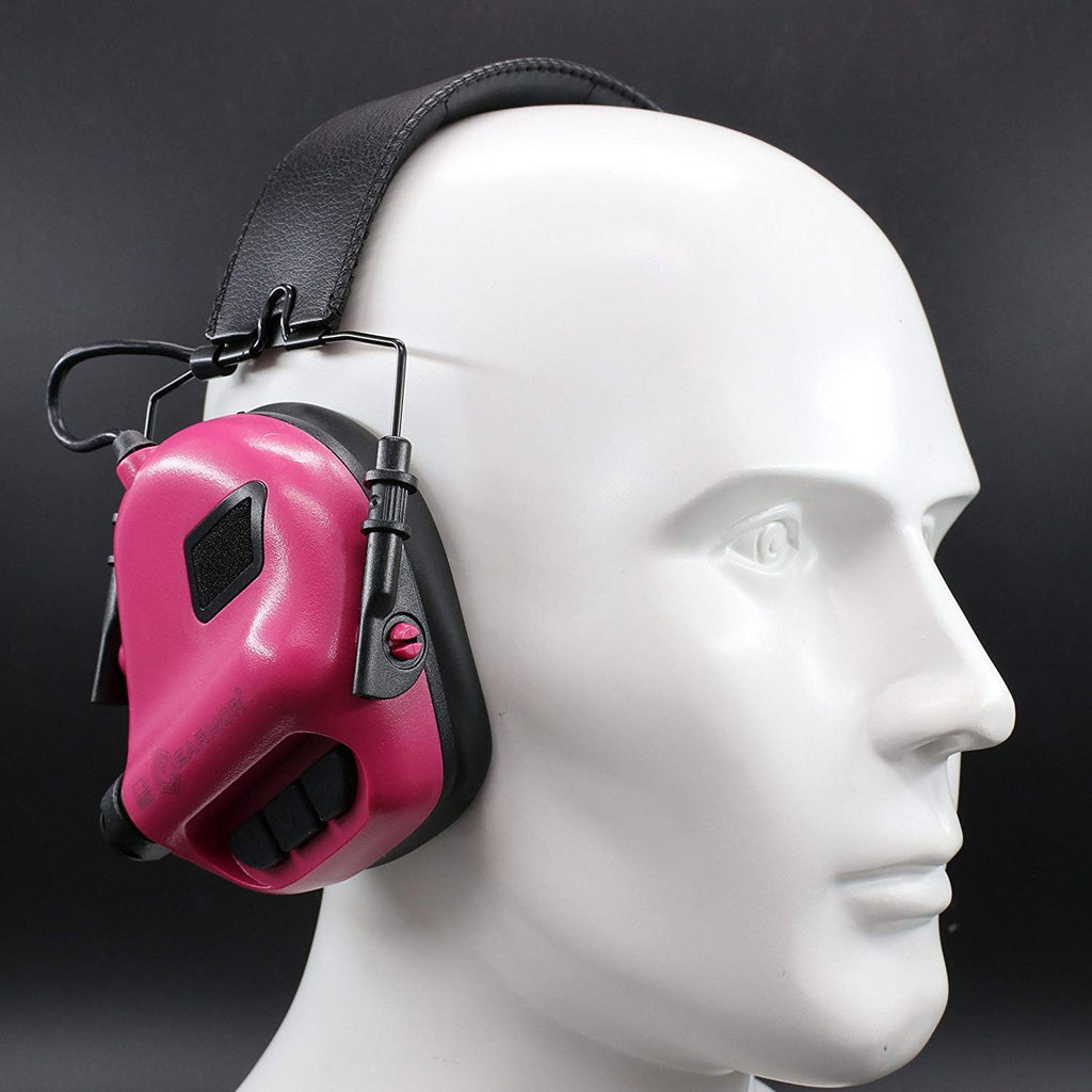 Earmor Earmor Electronic Shooting Earmuff Hearing Protector #m31 Pink Dark Slate Gray