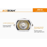 Acebeam Acebeam Rechargeable 6000K Led Bike Bicycle Light - 2000 Lumen 289M Long Throw Beam #bk10 Rosy Brown