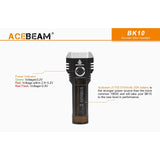 Acebeam Acebeam Rechargeable 6000K Led Bike Bicycle Light - 2000 Lumen 289M Long Throw Beam #bk10 Dark Slate Gray