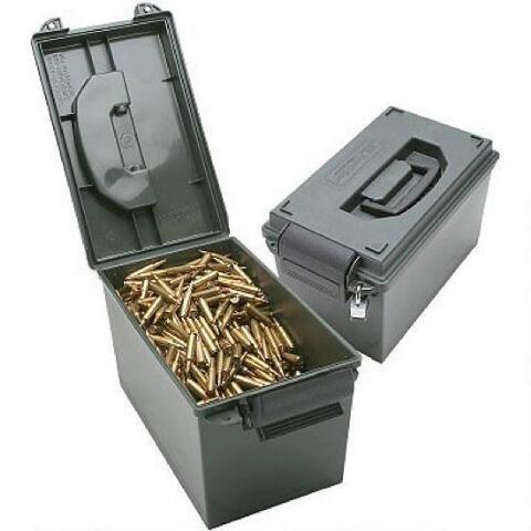 Mtm Case-Gard Mtm Jumbo 50Cal Bulk Ammo Can #ac11 Dim Gray