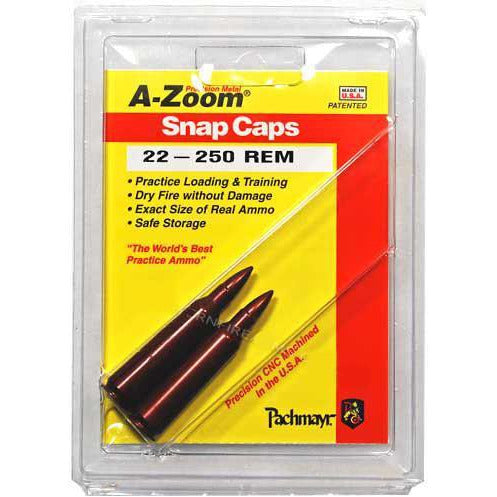 A-Zoom Snap Caps,22-250 2Pk - Xhunter New Zealand