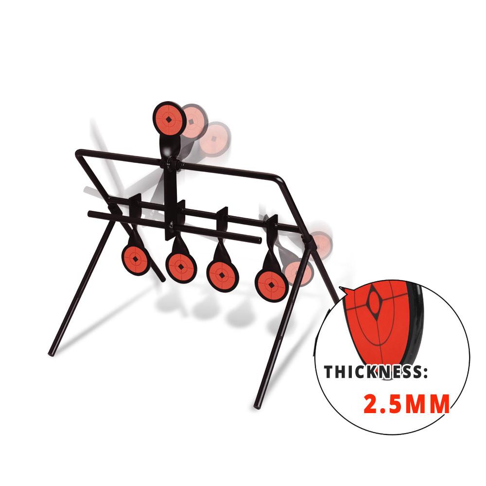 Atacpro Auto Resetting Spinner Shooting Target 2.5Mm For Air Gun Chocolate