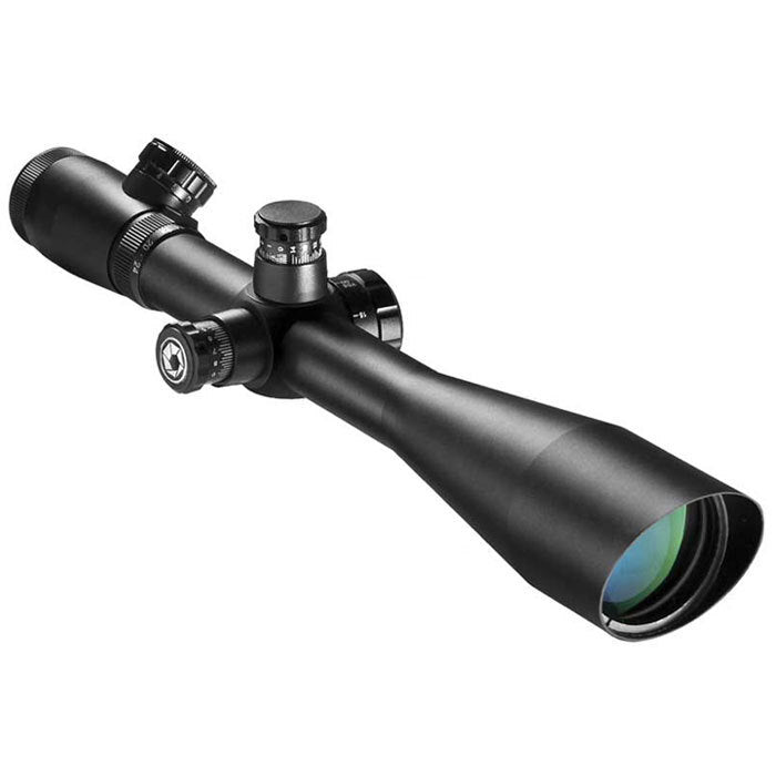 Barska Barska 10-40X50Mm Sniper Rifle Scope With Rings - Illuminated Mil-Dot 30Mm Tube #ac11674 Dark Slate Gray