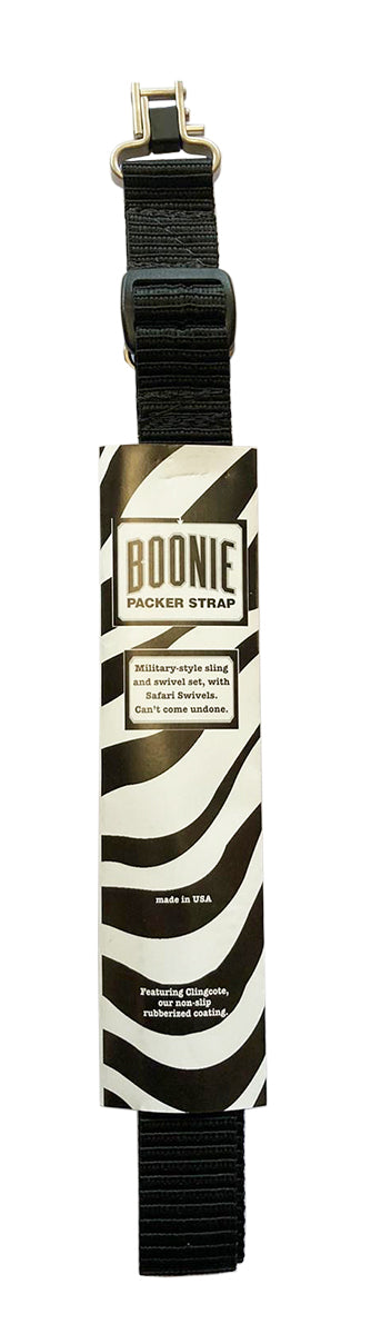 Boonie Packer Boonie Packer Strap Military Style Gun Sling - With Nickel Swivels #gm-Bk-N Antique White