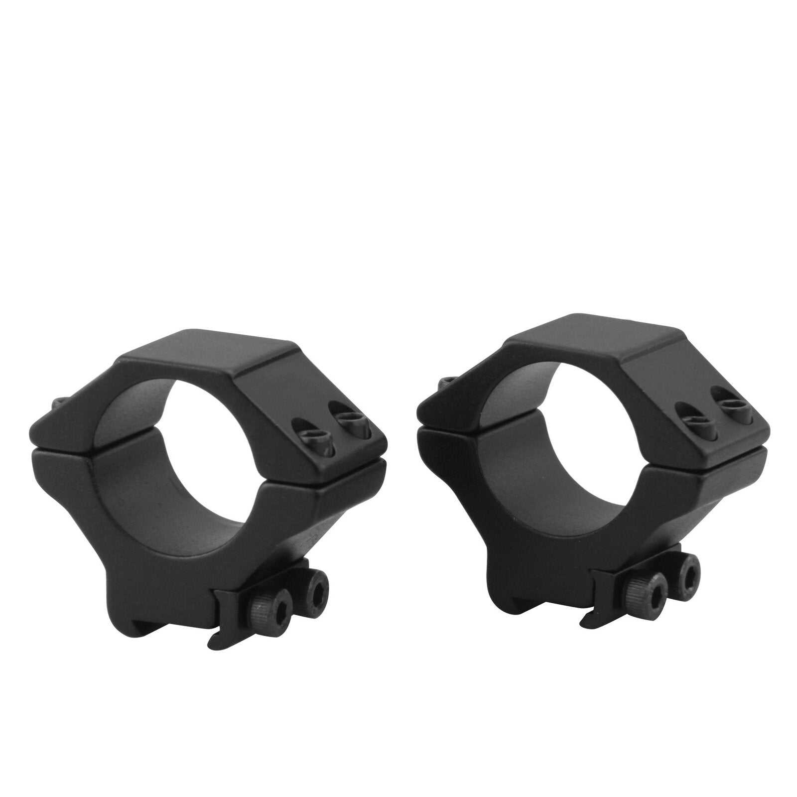 Ccop Ccop Aluminium .22 Air Gun Ring Set - 1-Pair Low Profile 1" Tube 3/8" Dovetail #ar-1002Nl Dark Slate Gray