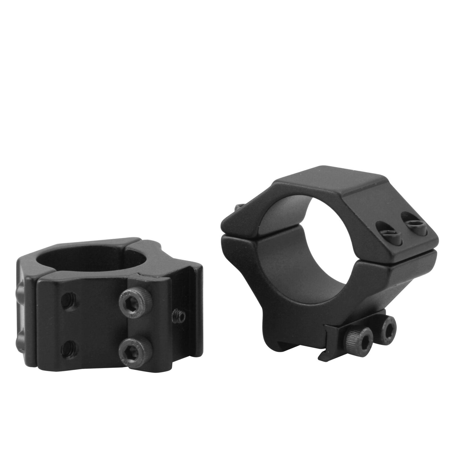 Ccop Ccop Aluminium .22 Air Gun Ring Set - 1-Pair Low Profile 1" Tube 3/8" Dovetail #ar-1002Nl Dark Slate Gray