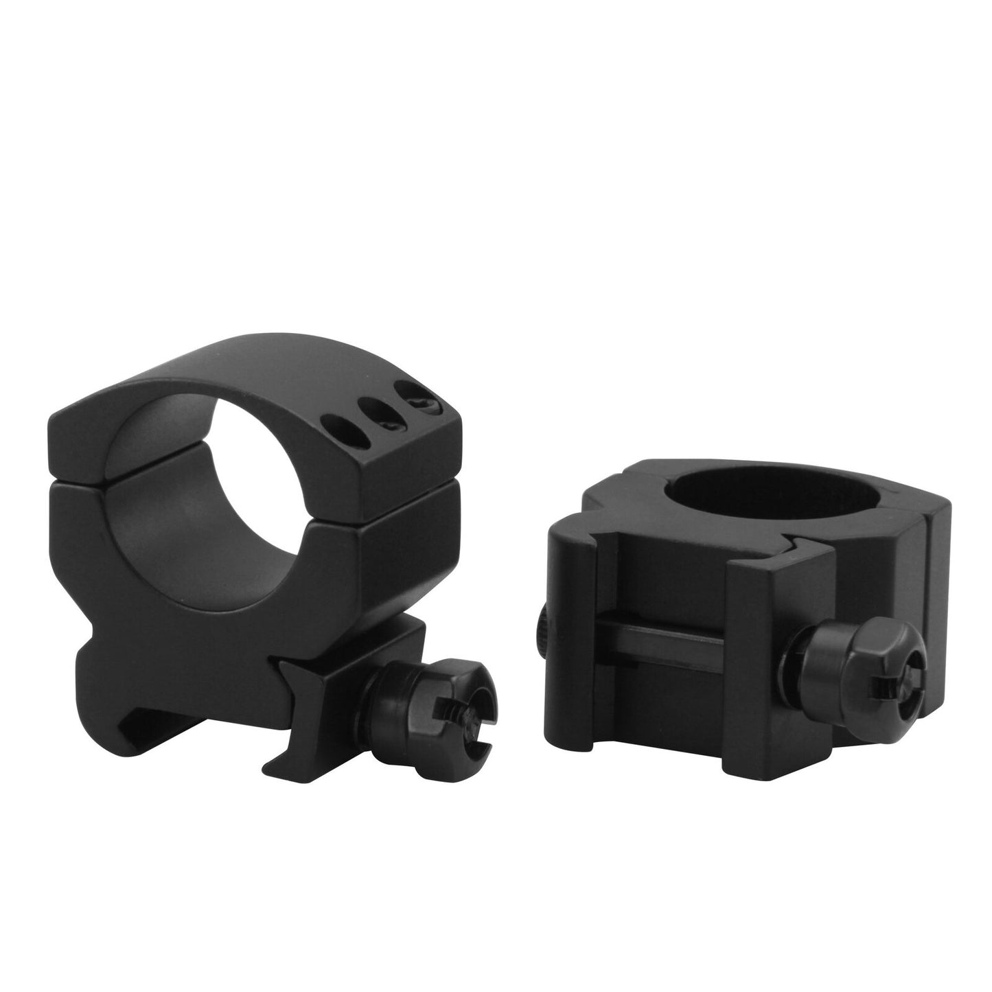 Ccop Ccop Heavy Duty Tactical Scope Rings - 1-Pair Medium Profile 1" Tube 20Mm Weaver Rail #ar-1003Wm Black