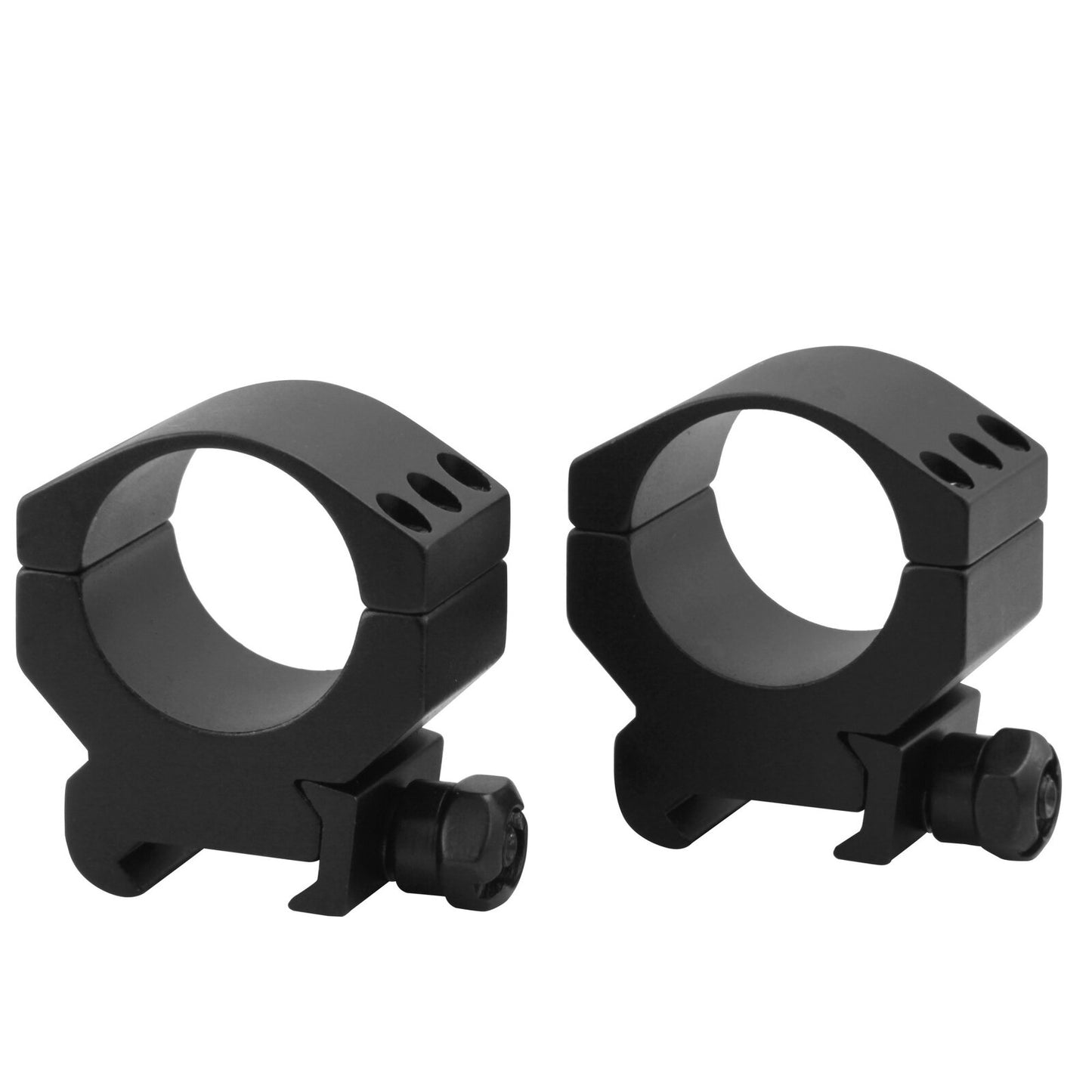 Ccop Ccop Heavy Duty Tactical Scope Rings - 1-Pair Medium Profile 30Mm Tube 20Mm Weaver Rail #ar-3003Wm Black