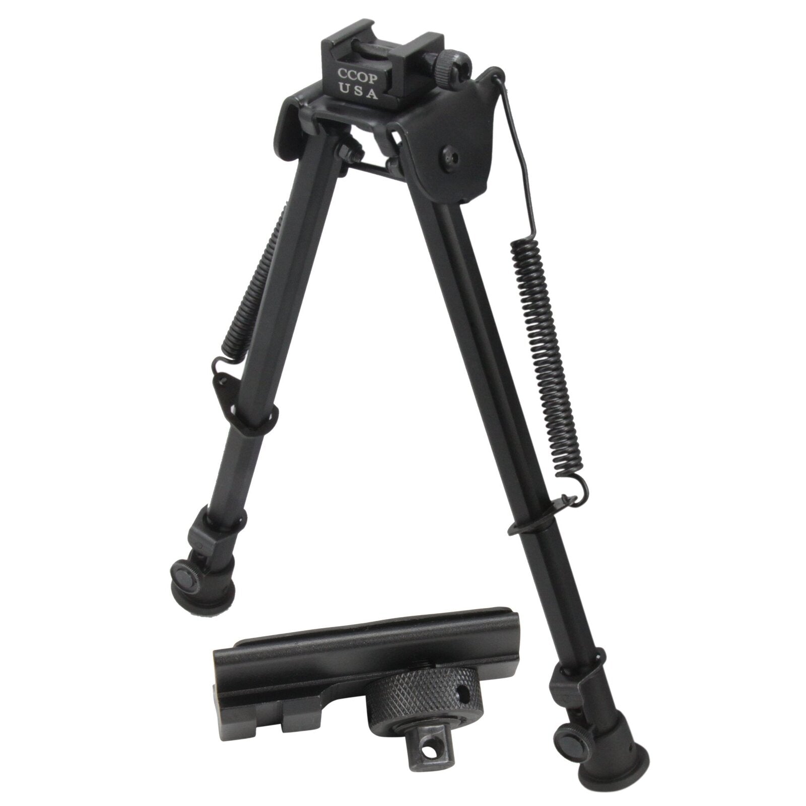 Ccop Ccop Heavy Duty Picatinny Mount Bipod - 10.2"-14" With Swivel Stud Adapter #bp-79L Dark Slate Gray