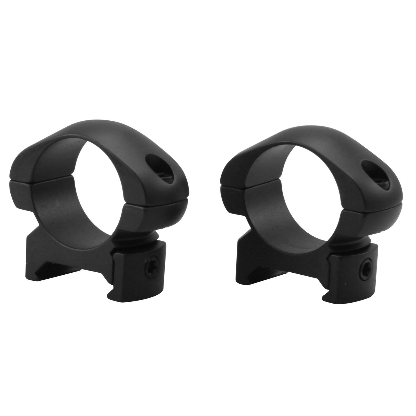 Ccop Ccop Steel Scope Ring Set - 1-Pair 1 Inch Tube Weaver Rail Low #sr-Q1003Wl Black