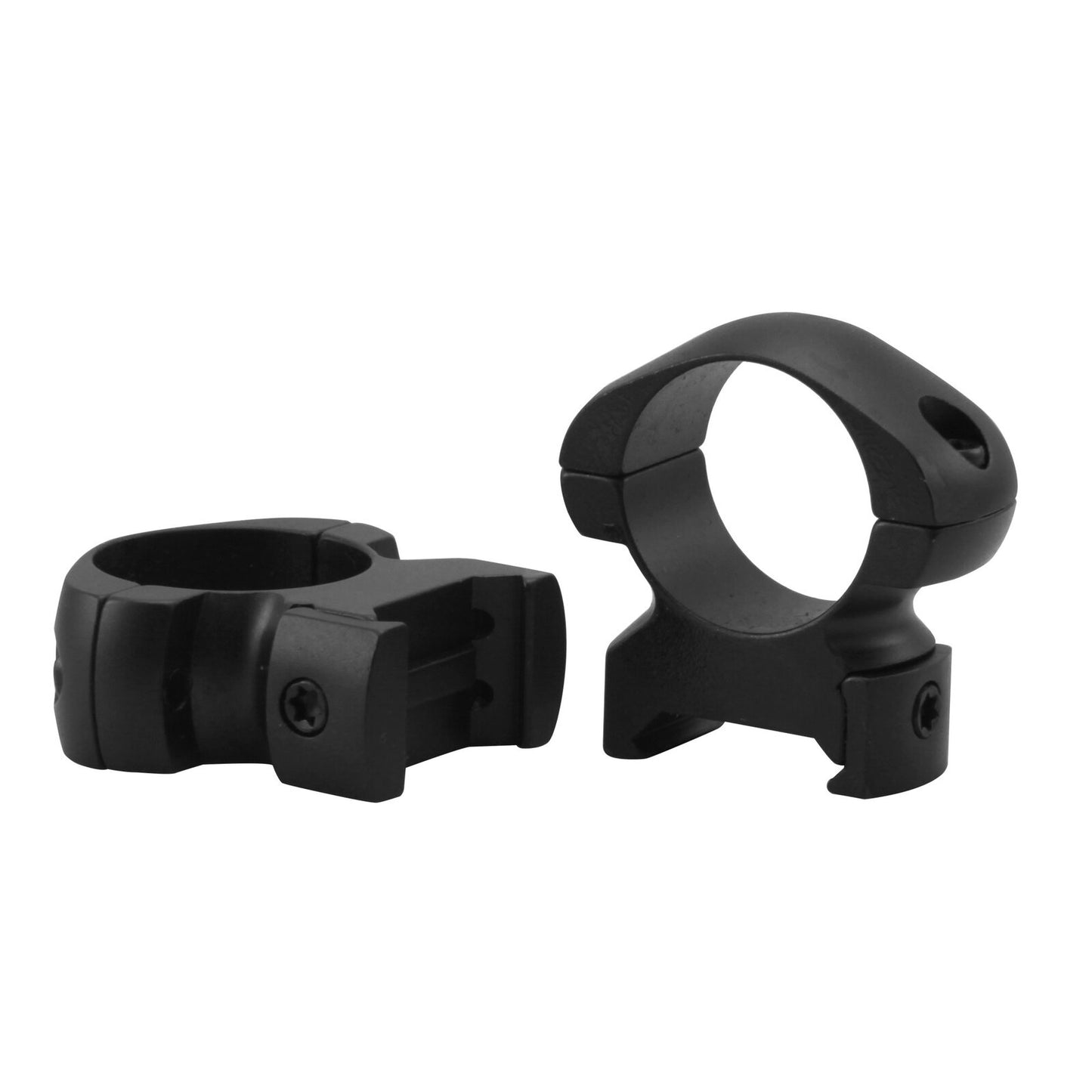 Ccop Ccop Steel Scope Ring Set - 1-Pair 1 Inch Tube Weaver Rail Medium #sr-1003Wm Black