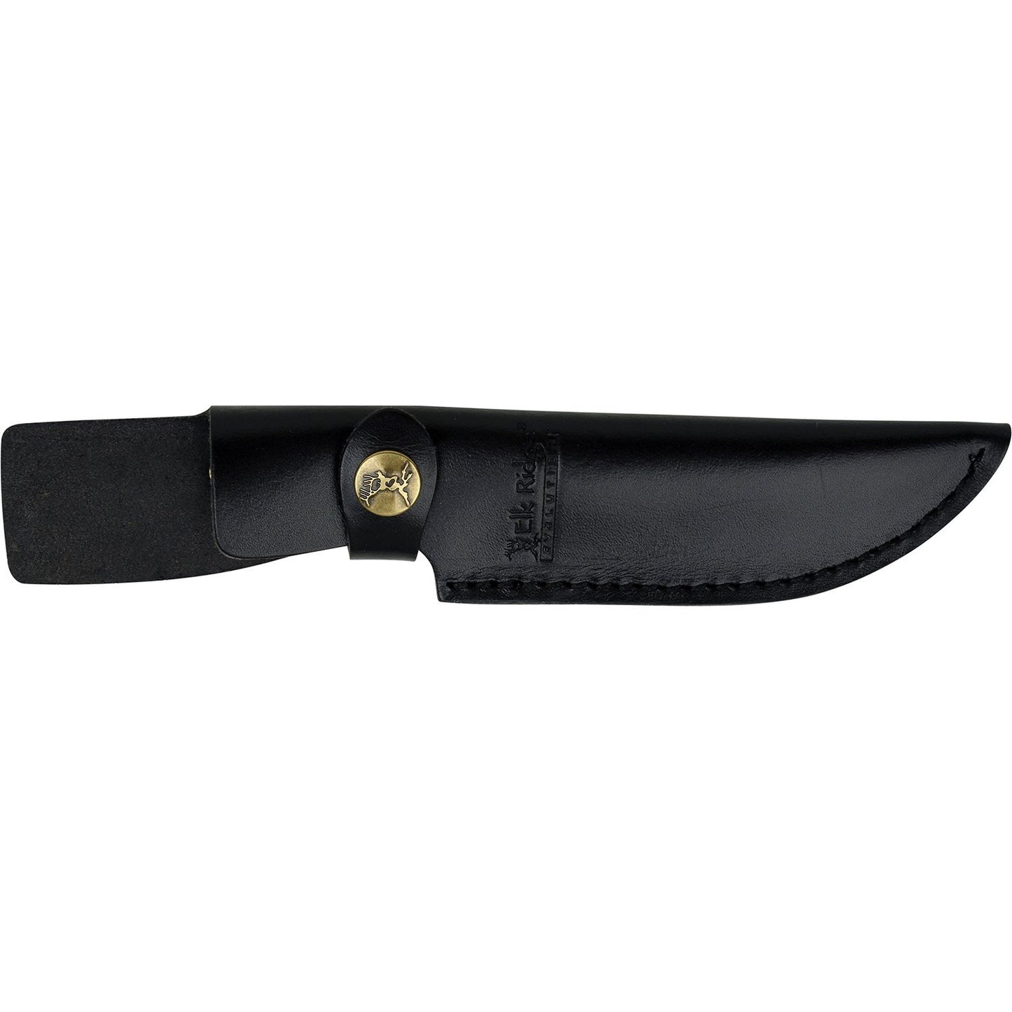 Elk Ridge Elk Ridge Drop Point Fixed Satin Finish Blade Knife W Sheath - 9.25 Inch Black Full Tang #ere-Fix016Pl-Bk Dark Slate Gray