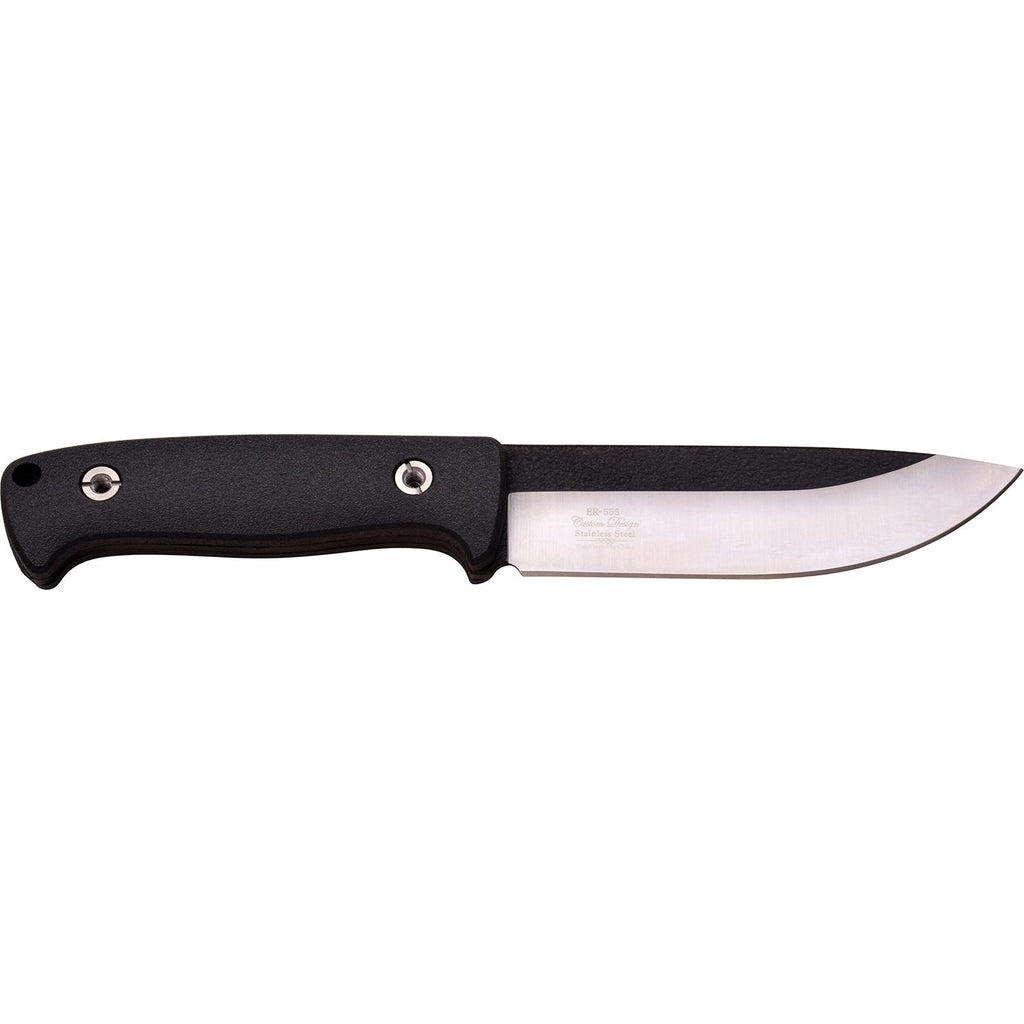 Elk Ridge Elk Ridge 10.5 Inch Drop Point Fixed Blade Knife W Survival Kit - Black #er-555Bk Dark Slate Gray