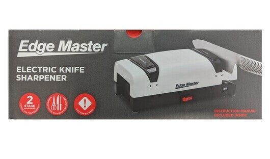 Edge Master Edge Master 2 Stage Stainless Steel Electric Knife Sharpener - White #00750 Dark Slate Gray