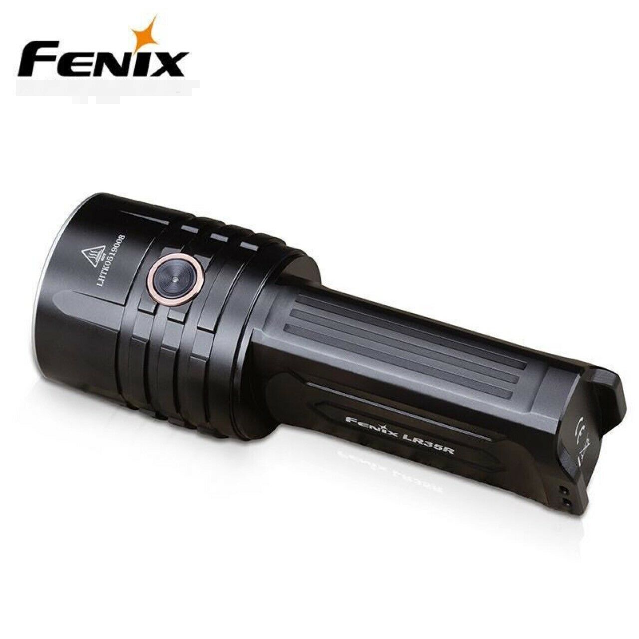 Fenix Fenix 10000 Lumens Led Rechargeable Long Throw Flashlight Torch - Usb Batteries Included #lr35R Black