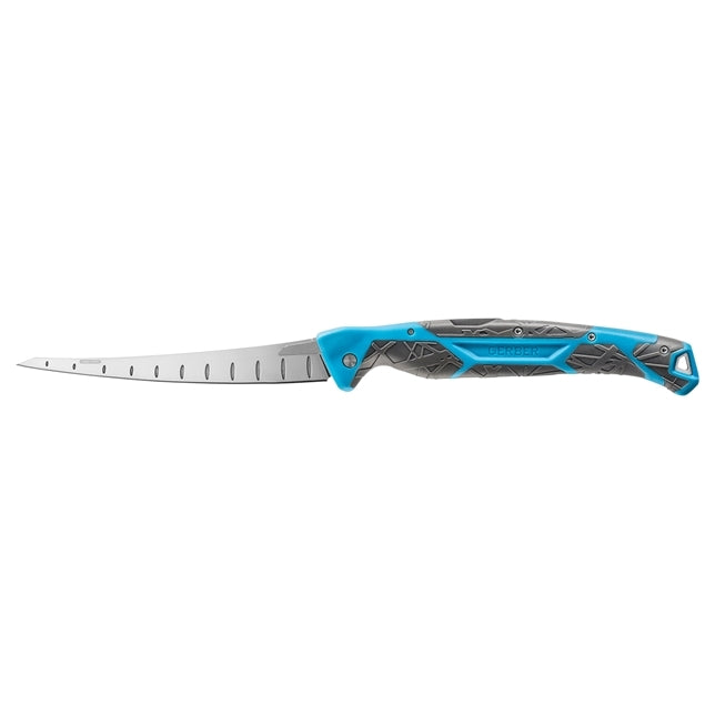 Gerber Gerber Controller 6 Inch Folding Fillet Knife - Polypropylene Handle #31-003599 Dark Turquoise
