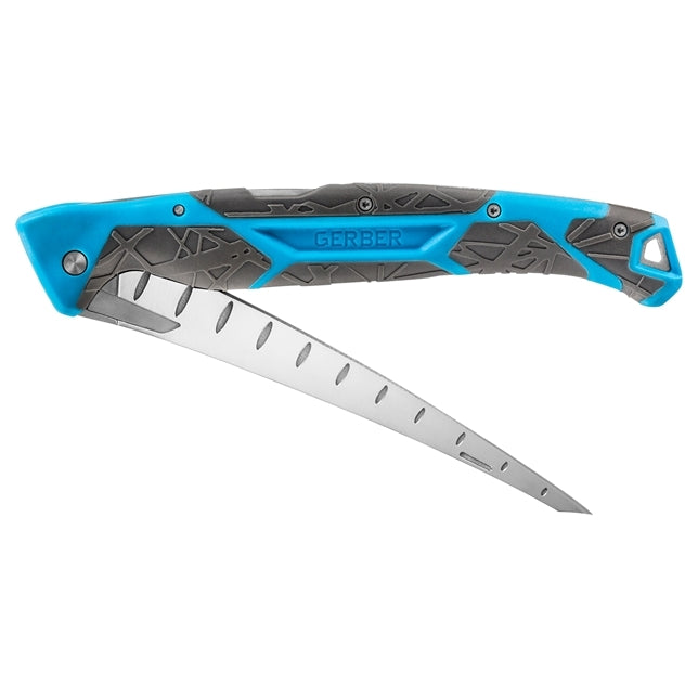 Gerber Gerber Controller 6 Inch Folding Fillet Knife - Polypropylene Handle #31-003599 Dark Turquoise