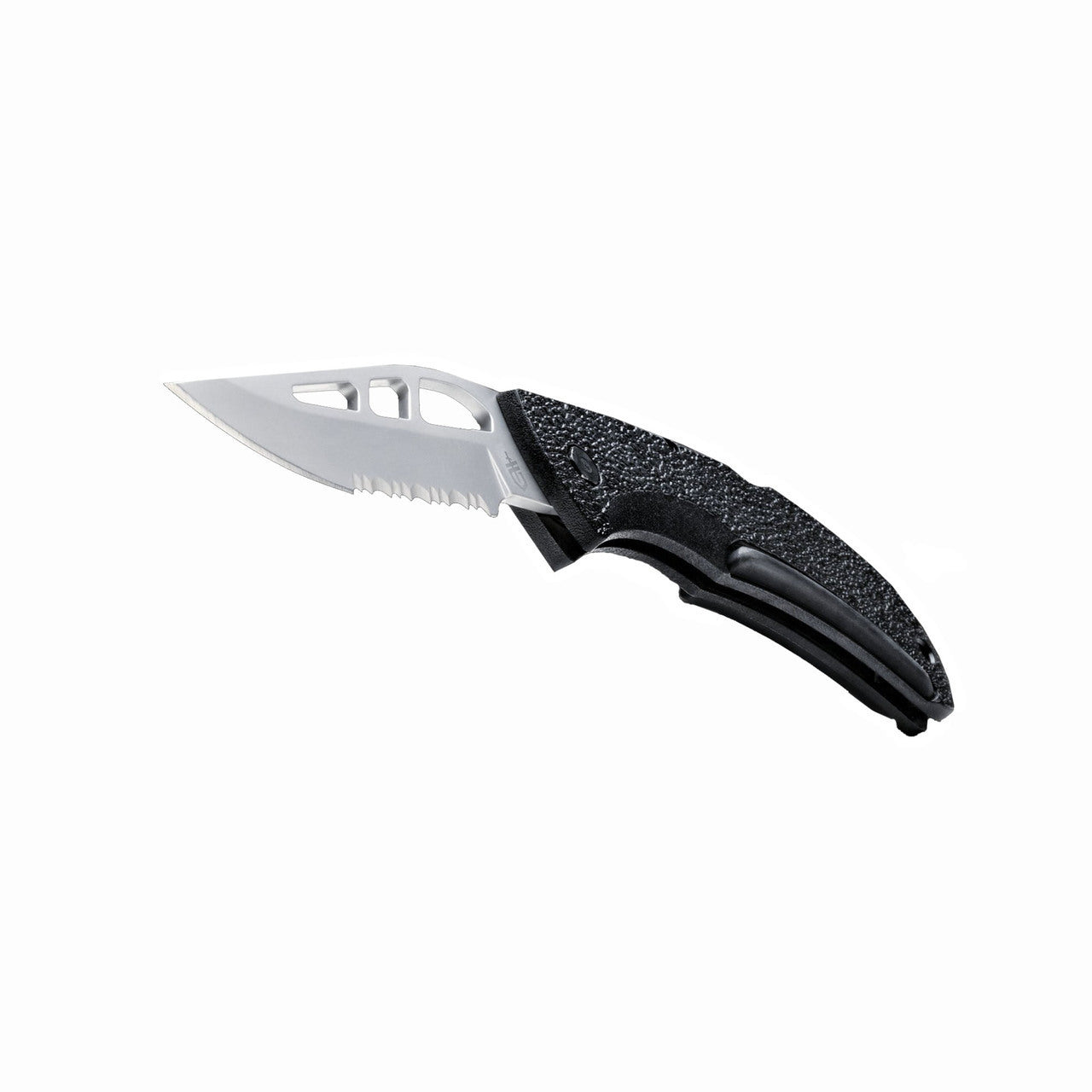 Gerber Gerber 7.89 Inch E-Z Out Skeleton Folding Knife - Serrated #46751 Dark Slate Gray