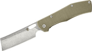 Gerber Gerber Flatiron Cleaver Folding Knife - 8.5 Inch Overall #31-003476 Slate Gray