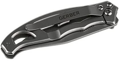 Gerber Gerber Paraframe Mini Clip Folding Knife - 5.25 Inch Overall #22-48484 Dark Slate Gray