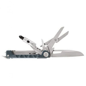 Gerber Gerber Armbar Drive Multitool Pocket Knife With Screwdriver - 2.5 In Blade Urban Blue #31-003568 Gray