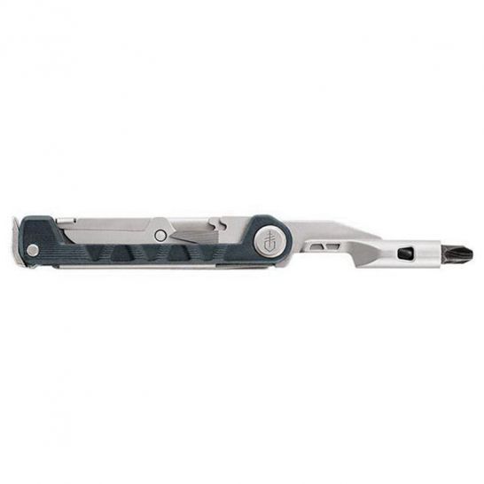 Gerber Gerber Armbar Drive Multitool Pocket Knife With Screwdriver - 2.5 In Blade Urban Blue #31-003568 Gray