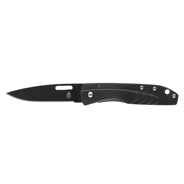 Gerber Gerber Stl 2.5 Drop Point Clip Fine Edge Folding Knife - 6 Inch Overall #31-000716 Dark Slate Gray