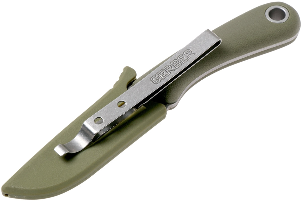 Gerber Gerber Spine Fixed Blade Green Knife W Sheath - 8.4 Inch Overall #31-003424 Dark Slate Gray